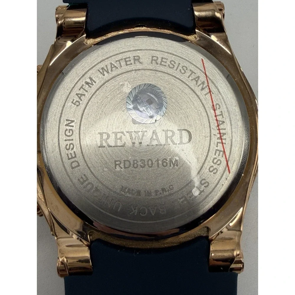 Reward VIP RD83016M New Battery Mens Watch 49MM 9